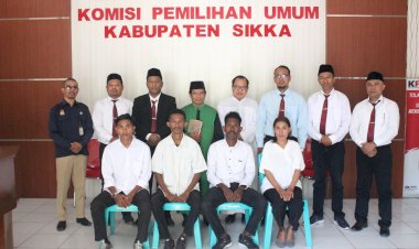 Monitoring-Pelantikan-PAW-Badan-Adhoc-Pilkada-2024-di-Kabupaten-Sikka-Berlangsung-Sukses