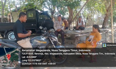 Patroli-Rutin-Polsek-Alok-Ciptakan-Kondusivitas-di-Kec.-Magepanda