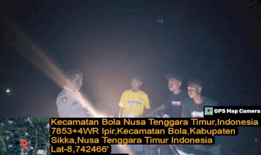 PIKET-JAGA-SPKT-REGU-I-POLSEK-BOLA-POLRES-SIKKA-MELAKSANAKAN-PATROLI-DIALOGIS