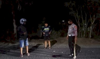 Laka-Lantas-Di-atas-Jalan-Soekarno-Hatta,-Kel.-Kota-baru,-Kec.-Alok-Timur,-Kab.-Sikka,-1-Orang-Meninggal,-Sat-Lantas-Res-Sikka-Laksanakan-Olah-TKP