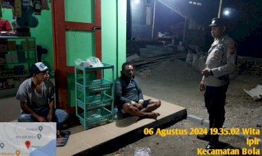 POLSEK-BOLA-POLRES-SIKKA-LAKSANAKAN-PATROLI-RUTI