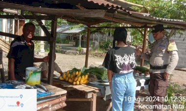 Polsek-Nita-Gelar-Patroli-Rutin,-Jaga-Situasi-Kamtibmas-Aman-dan-Kondusif