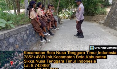 POLSEK-BOLA-POLRES-SIKKA-LAKSANAKAN-PATROLI-RUTIN