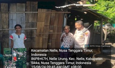 POLSEK-NELLE-POLRES-SIKKA-MELAKSANAKAN-PATROLI-RUTIN