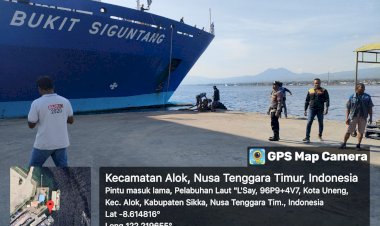 KP3-Laut-Pam-Kedatangan-dan-Keberangkatan-KM-Bukit-Siguntang-di-Maumere