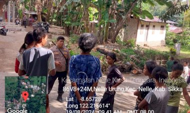 POLSEK-NELLE-POLRES-SIKKA-LAKSANAKAN-PATROLI-RUTIN