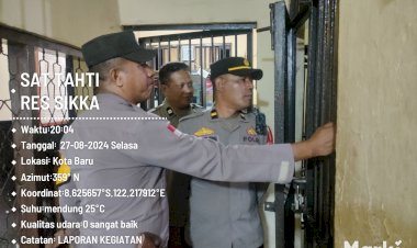 PIKET-PAWAS-SPKT-POLRES-SIKKA-LAKSANAKAN-PENGAWASAN-PERSONIL-DAN-PENGECEKAN-TAHANAN