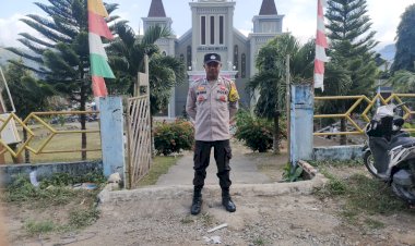 Patroli-Minggu-Kasih-dalam-rangka-Menjaga-Keamanan-dan-Ketertiban--Ibadah-Umat-Katolik