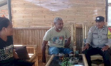 kegiatan--Patroli-Dan-Sambang-Aiptu-I-Dewa-Gede-Swijana,-Bhabinkamtibmas-Desa-Dobo,-Kec.-Mego,-Kab.-Sikka