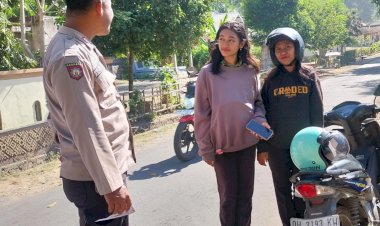 MENJAGA-KAMTIBMAS-POLSEK-BOLA--RUTIN-LAKSANAKAN-PATROLI-DAN-SAMBANG-WARGA