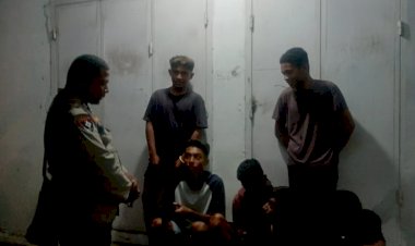 Polsek-Alok-Tingkatkan-Patroli-Kamtibmas,-Masyarakat-Diajak-Jaga-Keamanan