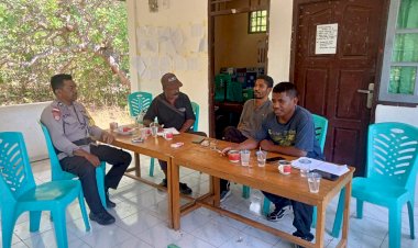 BHABINKAMTIBMAS-POLSEK-WAIGETE-LAKSANAKAN-PENYELESAIAN-MASALAH-WARGA(-PROBLEM-SOLVING-).