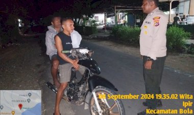 POLSEK-BOLA-GIATKAN-PATROLI-DIALOGIS-DAN-SAMBANG