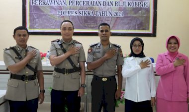 Wakapolres-Pimpin-Pelaksanaan-Sidang-BP4R-Briptu-Mustafa-Bersama-Pasangan-di-Ruang-Satya-Haprabu-Polres-Sikka