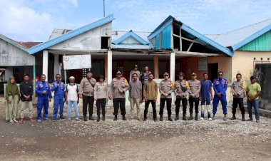 Kapolres-Sikka-Tinjau-Langsung-TPS-di-Pulau-Sukun,-Wilayah-Hukum-Polsek-Alok