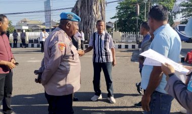 Apel-Fungsi-Polres-Sikka-Berjalan-Lancar,-Kasie-Propam-Ingatkan-Kedisiplinan-dan-Tanggung-Jawab-Personel
