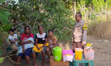 BHABINKAMTIBMAS-POLSEK-KEWAPANTE-RUTIN-LAKSANAKAN-PATROLI-DIALOGIS-DAN-SAMBANG-WARGA-DESA-BINAAN