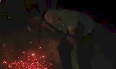 Kebakaran-Lahan-Kembali-Terjadi-di-Dusun-Moko,-Waigete:-3-Hektar-Lahan-Hangus-Terbakar