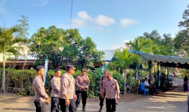 Kapolres-Sikka-Tinjau-Langsung-Pengamanan-Ziarah-Akbar-Wisung-Fatima-Lela:-Wujudkan-Ibadah-Aman-dan-Khidmat.