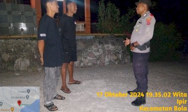 KEGIATAN-PATROLI-RUTIN-OLEH-PIKET-JAGA-SPKT-REGU-2-POLSEK-BOLA-POLRES-SIKKA.