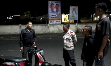 Polsek-Alok-Gelar-Patroli-Malam-untuk-Ciptakan-Kamtibmas-Kondusif-di-Masa-Kampanye-Pilkada