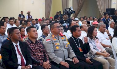 Apel-Pengamanan-Debat-Pasangan-Calon-Bupati-dan-Wakil-Bupati-Sikka-Periode-2024-2029-Berlangsung-Lancar
