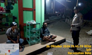KEGIATAN-PATROLI-RUTIN-OLEH-PIKET-JAGA-SPKT-REGU-2-POLSEK-BOLA-POLRES-SIKKA.