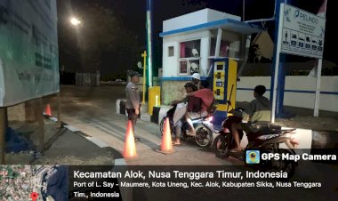 KEGIATAN-PATROLI-RUTIN-OLEH-PIKET-POSPOL-KPPP-LAUT-POLSEK-ALOK-POLRES-SIKKA.