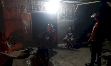 KEGIATAN-PATROLI-RUTIN-OLEH-PIKET-JAGA-POS-POL-NDETE---POLSEK-ALOK---POLRES-SIKKA.