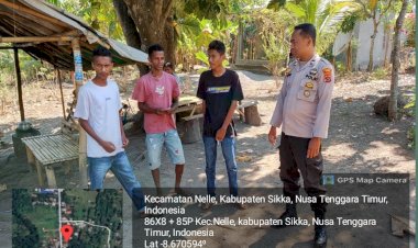 KEGIATAN-PATROLI-RUTIN*--OLEH-PIKET-JAGA-SPKT-REGU-III-POLSEK-NELLE-POLRES-SIKKA.