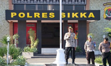 Polres-Sikka-Mantapkan-Kesiapan-Jelang-Pilkada:-Wakapolres-Tekankan-Disiplin-dan-Kerja-Profesional