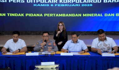 Polri-Bongkar-Tambang-Timah-Ilegal-di-Bekasi,-Kerugian-Negara-Capai-Rp10-Miliar