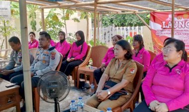 Bhayangkari-Polres-Sikka-Dukung-Ketahanan-Pangan:-Ikuti-Launching-Pekarangan-Pangan-Lestari-Secara-Virtual