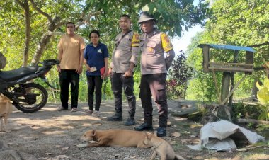 Gerak-Cepat-Personil-Bhabinkamtibmas-Palue-Dalam-Upaya-Pencegahan-Rabies-di-kecamatan-Palue,-Kabupaten-Sikka