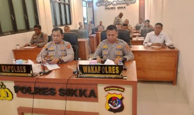 Polres-Sikka-Hadiri-Zoom-Meeting-Operasi-Pekat-Polda-NTT