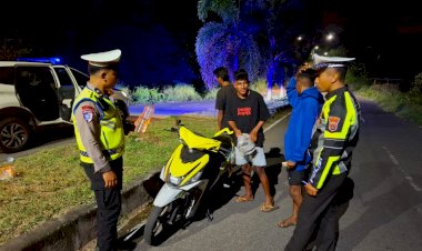 Sat-Lantas-Polres-Sikka-Laksanakan-Kegiatan-Patroli-Lampu-Biru-di-Wilayah-Hukum-Polres-Sikka