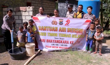 Peringati-Hari-Bhayangkara-ke---79-Polres-TTS-Baksos-Air-Bersih-Di-Mollo-Selatan-&-Kota-SoE