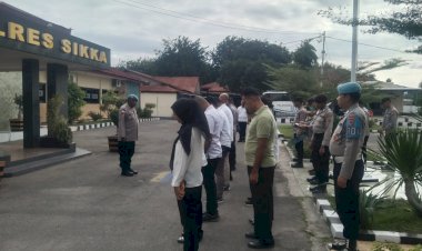 Polri-Untuk-Masyarakat:-Kasipropam--Polres-Sikka-Memberikan-Arahan-Kepada-Personil-Polres-Sikka-agar-Disiplin-Dan-Patuh-Hukum