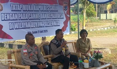 Jalin-Kerja-Sama,-Kapolres-Sikka-Tatap-Muka-dengan-Camat-dan-Kades-se-Kecamatan-Nita