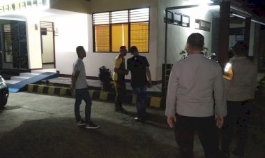 KAPOLRES-SIKKA-MENGUNJUNGI-POLSEK-NELLE-GUNA-MEMASTIKAN-KESIAP-SIAGAAN-PERSONIL