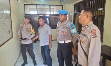 Cek-Kesiapan-dan-Keamanan,-Polres-Sikka-Laksanakan-Serah-Terima-Regu-Jaga