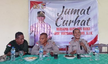 Jumat-Curhat-di-Desa-Lela,-Kasat-Binmas-Buka-Ruang-Kritik-dan-Solusi