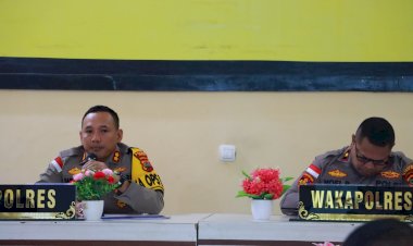 Anev-Polres-Sikka:-Penekanan-Penanganan-Kasus,-Persiapan-HUT-RI-dan-Event-Internasional