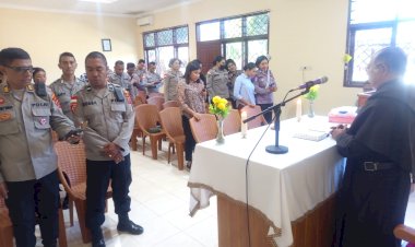 Polres-Sikka-dan-Jajaran-Gelar-Pembinaan-Rohani-Virtual,-Teguhkan-Iman-dan-Integritas-Personel