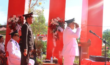 Merah-Putih-Berkibar-di-Langit-Maumere:-Upacara-HUT-ke-80-RI-Berlangsung-Khidmat