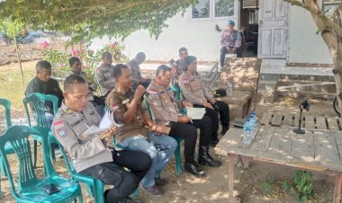 Dukung-Stabilitas-Pangan,-Polres-Sikka-Hadiri-Arahan-Wadir-Shabara-Polda-NTT-Lewat-Zoom-Meeting