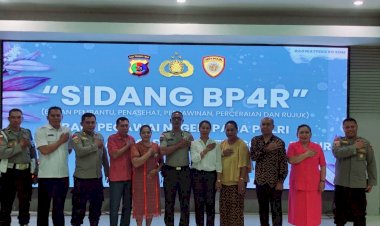 “Sidang-BP4R-Polda-NTT-Berjalan-Khidmat,-IPDA-Leonardus-Tunga-Bersama-Calon-Istri-Resmi-Disidang”