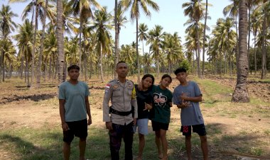 Dari-Ladang-Patiahu-Sikka,-Bhabinkamtibmas-Polsek-Runut-Kobarkan-Semangat-Ketahanan-Pangan