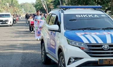 Satlantas-Polres-Sikka-Polda-NTT-Kawal-dan-Amankan-Jalur-Jalan-Sehat-HAB-Kemenag-ke-80
