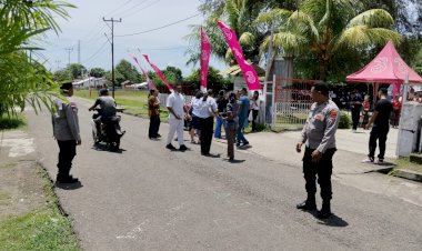 HUT-Ke-73-SMK-Sta.-Elisabeth-Lela:-Api-Kasih-Menyala,-Polsek-Lela-Polres-Sikka-Jamin-Keamanan